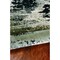 Homeroots 7 ft. 10 in. x 10 ft. 10 in. Polyester Silver Charcoal Area Rug 349968 - alternate 1